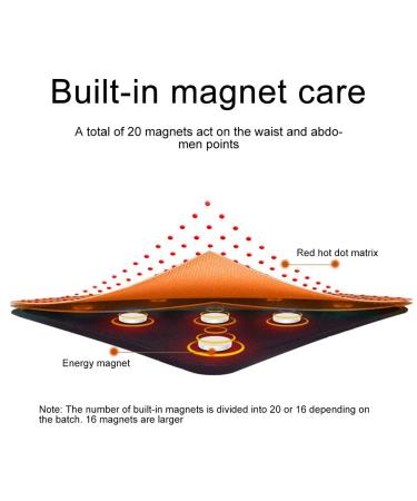 Tixiyu Magnetic Therapy Lower Back Belt - Self-Warming Relief for Pain & Muscle Tension - Buy Online on GoSupps.com