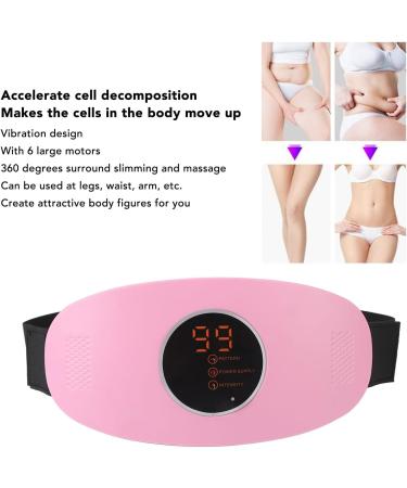Massage Slimming Belt - 3 Modes 26 Speeds 360 Wrap - Waist Massager for Women & Men (Pink) - Shop Internationally! - Buy Online on GoSupps.com