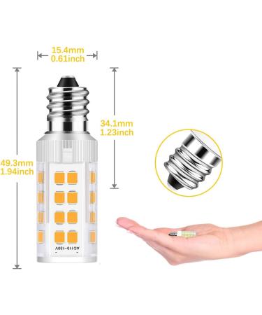 2Pack LED Makeup Mirror Bulb Replacement 20W RP34B Light Bulb - Fits BE151T BE71CT BE47X BE47BR - 6000K Cosmetic Vanity Mirror - Buy Online on GoSupps.com