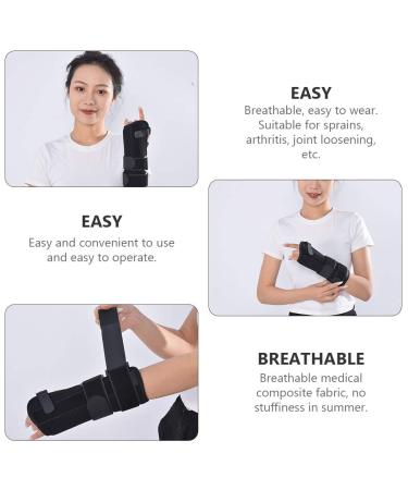 PRETYZOOM Adjustable Wrist Brace for Right Hand - Comfortable Wrist Splint & Fixing Strap - Ideal for Injury Recovery & Support | International Shipping - Buy Online on GoSupps.com