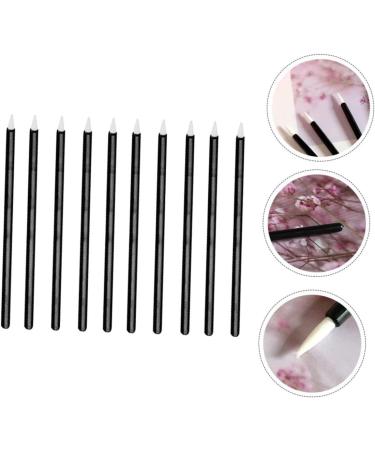 FRCOLOR 200 Pcs Disposable Eyeliner White Makeup Brush Applicator Disposable Makeup Eyeliner Liquid Gel 9x0.7cmx2pcs Blackx2pcs - Buy Online on GoSupps.com