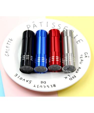 OSALADI 9 Uv Flashlight Mini Uv Nail Lamp Portabel Torch Mini Uv Touch Uv Led Flashlight Money Detector Light Mini for Nails Glow in Dark Flashlights Led Nail Lamp Portable Jewelry - Buy Online on GoSupps.com