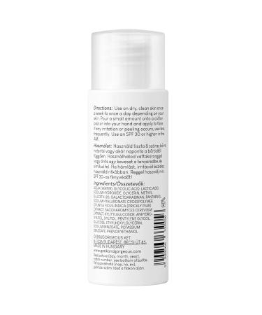 Geek & Gorgeous Smooth Out 12% AHA Peeling - Anti-Aging Treatment with Fig Cactus Extract for All Skin Types - 30ml - Buy Online on GoSupps.com