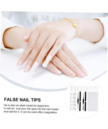 Beavorty 7 Sets Nail Extension Set Hair Net for Sleeping Nail Decoration Tool Manicure Extension Nail Patch Poly Nail Clips Nail Tools Fake Manicure Patch Crystal Aluminum Alloy Nail Pen - Buy Online on GoSupps.com