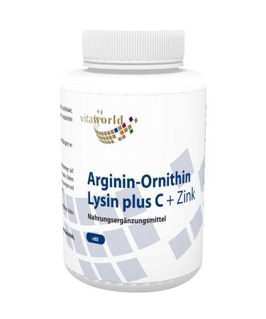 Arginine-Ornithine-Lysine Plus C+Zinc Capsules