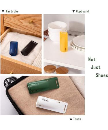 QUYUWOWO Zeolite Mineral Shoe Deodorizer Box (2 Pack) Odor Eliminator for Shoes Closet Bathroom Cars Blue - Buy Online on GoSupps.com