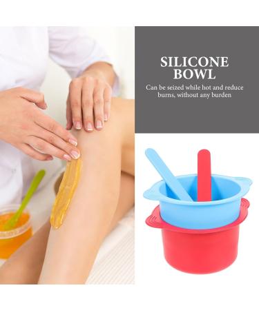 6 STK Silicone Wax Melting Pot Set - Reusable Wax Warmer Bowls & Heating Liners for Salon Use - Buy Online on GoSupps.com