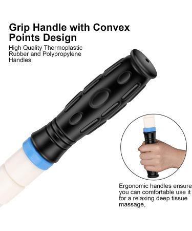 iGreely Premium Muscle Roller Stick 17 - Recommended by Physical Therapists for Fast Recovery & Relief from Cramps, Soreness, and Tight Muscles - Buy Online on GoSupps.com