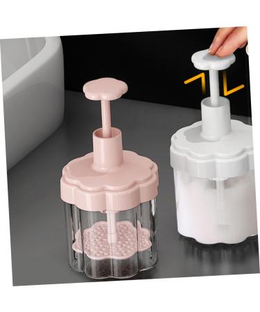 Cleansing Foam Maker Face Wash Foamer Bubbler Tool for Facial Foaming Bottle for Shampoo 1 Count (Pack of 1) Pink - Buy Online on GoSupps.com
