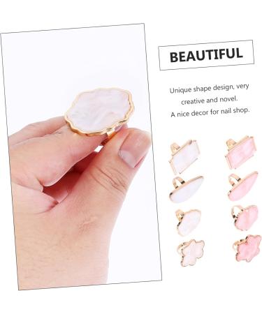  Beatifufu Set of 8 Gel Nail Polish Display Stands Makeup Tray Display Stand - Buy Online on GoSupps.com