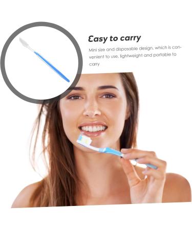 PartyKindom 50pcs Clean Supplies - Portable Plastic Kids Toothbrush & Travel Washbasin Set - Buy Online on GoSupps.com