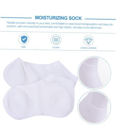 FRCOLOR 4 Pairs Exfoliating Moisturizing Socks Foot spa exfoliating Socks Features Socks for Women Dead Skin Socks Lotion Women's Socks & Hosiery feet Socks Torn Socks Dedicated sebs Miss - Buy Online on GoSupps.com