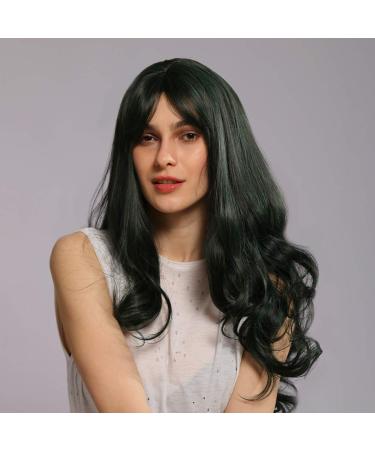 Buy Long Black Synthetic Wig for Women - Brazilian Wavy & Curly Cosplay Styles | 50s 60s 70s 80s Vintage Looks - Buy Online on GoSupps.com