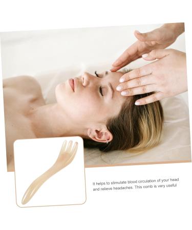 Beavorty Kratzkamm Scale Hair Comb & Head Massager | relieve Headaches & Enhance Beauty | 14.5x3cm Resin Accessory for Salons - Buy Online on GoSupps.com