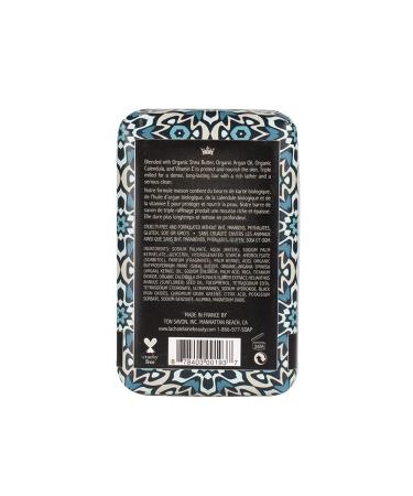 La Chatelaine Large Shea Butter Bar Soap - Deep Blue Sea | Natural, Organic, Triple Milled | Made in France - Buy Online on GoSupps.com