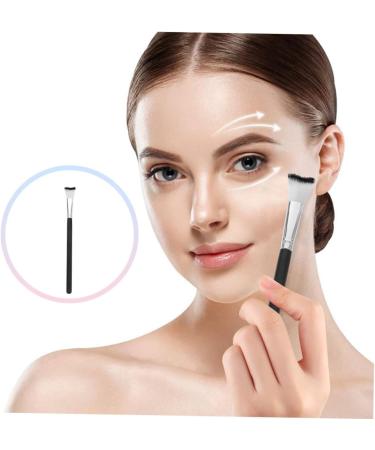 VINTORKY Blush Brush Powder Makeup Brush Blending Blush Brush brush for nose makeup 18.50X1.00X1.00CM Black - Buy Online on GoSupps.com