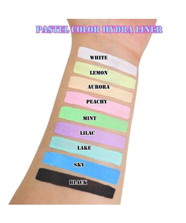 Bowitzki 9-Color Water-Activated Eyeliner Hydra Liner - Retro Makeup Pastel UV Glow Neon Face & Body Paint - Buy Online on GoSupps.com
