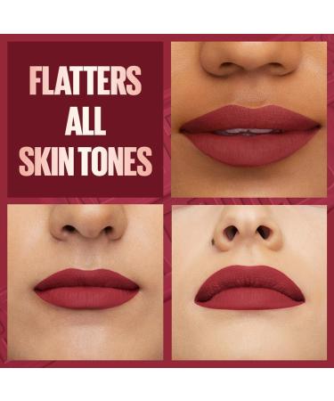 Superstay Matte Ink Liquid Lipstick - Iconic Ruler 5ml | Long-lasting Vibrant Color | International Shipping - Buy Online on GoSupps.com