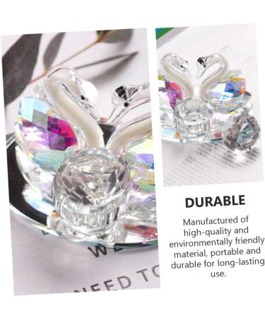 POPETPOP 1pc Nail Art Crystal Cup Nail Glass Bowl Nail Decorating Tools Manicure Pen Washing Cup Glass Dapping Dish Acrylic Dappen Bowl Glass Mixing Dish Crystal Nail Bowl Care Nail Pen 9.5x7.2cm As Shown - Buy Online on GoSupps.com