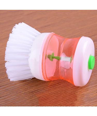 1Pc Creative Palm Brush Cleaner Pot Pan Dish Bowl Wash Tool Kitchen Utensil Washing Brush Scrubber Cleaning Brush with Soap Dispenser Refilled Random - Buy Online on GoSupps.com