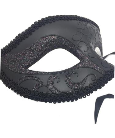 Ipetboom Dreses Masquerade Ball Black Outfit Wedding Halloween Mask Themed Prom Mask Unique Masquerade Halloween Costumes Masquerade Costume Eye Black Maskes Make up Men and Women - Buy Online on GoSupps.com