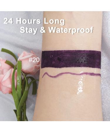 Dark Deep Purple Plum Black Matte Lipstick and Lip Liner Pencil Set | Smudge Proof, Long Lasting, Waterproof | 2Pcs - DNM Matte | 0.21 Fl Oz - Buy Online on GoSupps.com
