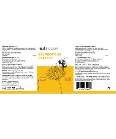 Nutriwise Bee Propolis Alcohol Free Immune Support Sore Throat Relief - Buy Online on GoSupps.com