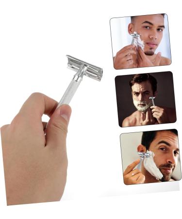 Frcolor Rostfrei Handrasier Double Razor for Men | Manual Safety Razor & Bartschneider | Long-Lasting Shaving Tool Set (1 Piece) - Buy Online on GoSupps.com