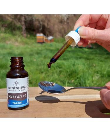 Dr.W ll Propolis Tincture 40% - 20ml | 100% Natural Concentrate | Pollutant Tested | Easy Pipette Application | Buy Online Internationally - Buy Online on GoSupps.com