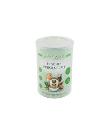 ENTAVA fresh insect puree 400g can - 100% mealworms hedgehog feed bird feed reptile feed (wild) bird feed small canter food ferret food fish feed
