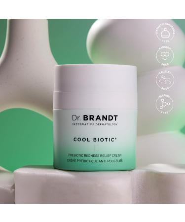 Dr. Brandt Cool Biotic - Prebiotic Redness Relief Cream - Cools on Contact to Soothe Dry Itchy and/or Sensitive Skin - 1.7 oz Pack of 2 - Buy Online on GoSupps.com