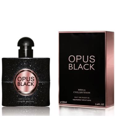 Ard al Zaafaran Mega Collection Opus Black Eau De Parfum Spray 3.4 Ounce (Unisex)