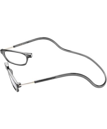TBOC +3.50 Reading Glasses for Men & Women - Adjustable Foldable Gray Version - Magnetic Closure - Presbyopia Aid (1 Pack) - Buy Online on GoSupps.com