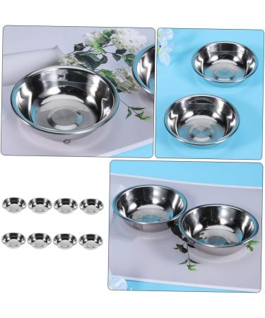 Ciieeo 8pcs Stainless Steel Plate Round Seasoning Condiment Sauce Cups Sauce Bowls Japanese Plates Dipping Bowls Home Sauce Bowl Appetizer Plates Butter Seasoning Plates Food Side Dish 8.5X8.5X2.5CM Silver - Buy Online on GoSupps.com