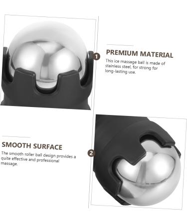 Portable Ice Steel Massage Device | Inoomp Hot & Cold Muscle Relaxer | Handheld Cryotherapy for Deep Tissue Relief - Buy Online on GoSupps.com