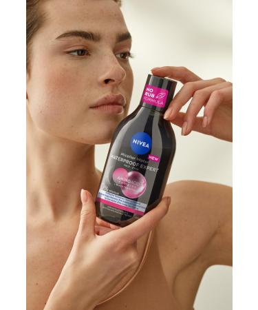 NIVEA Profi Mycelium Fluid - Waterproof Make-Up Remover 400ml | International Shipping Available - Buy Online on GoSupps.com