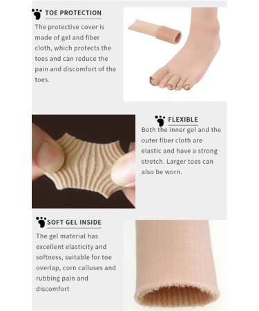 Youtexing 5pcs Fabric Toe Separator & Protector Set for Corns, Calluses, Bunions - Bunion Relief Corrector Pads - Buy Online on GoSupps.com
