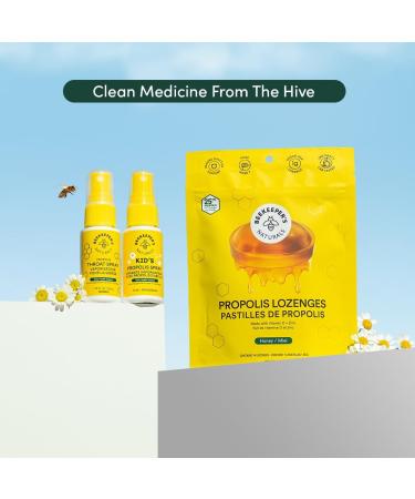 Soothing Honey Cough Drops - Immune Support with Vitamin D Zinc and Propolis - by Beekeeper's Naturals - Throat Soothing Lozenges 14 Ct(2pack) Honey 14 count (Pack of 2) - Buy Online on GoSupps.com