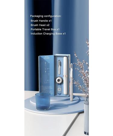 Luxury by Levani Ultrasonic Electric Toothbrush - Smart Sonic Whitening, Rechargeable, IPX7 Waterproof - Silver - Buy Online on GoSupps.com