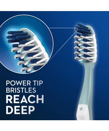 Oral-B CrossAction All in One Soft Toothbrushes - 2 Count Pack - Buy Online on GoSupps.com