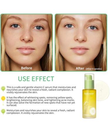 Vitamin C Serum for Face Green Tangerine Vitamin C Facial Serum Moisturizing Anti Aging Serum for Skin Care with Niacinamide Arbutin Tone Correcting Serum 50ml 1pc - Buy Online on GoSupps.com