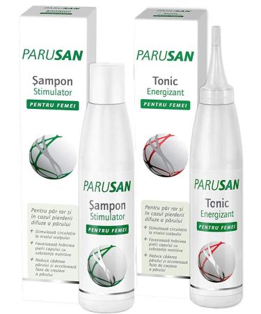 Parusan Hair loss kit for women: Shampoo and toner 200ml + 200ml