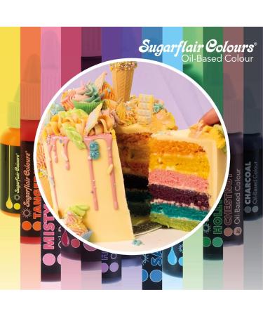 Sugarflair Misty Rose Oil Based Food Colouring - 30ml Highly Concentrated Edible Color for Icing, Buttercream, Chocolate & More - Buy Online on GoSupps.com