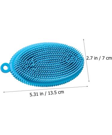 Magiclulu 3-Piece Silicone Hair Brush Set for Kids & Adults | Versatile Cleaning & Shower Brushes - Buy Online on GoSupps.com
