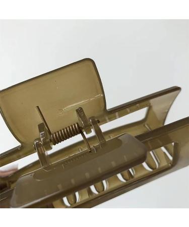 4-Pack 4 Inch Rectangle Claw Clips - Strong Hold Nonslip Hair Accessories for Thick Hair - Buy Online on GoSupps.com