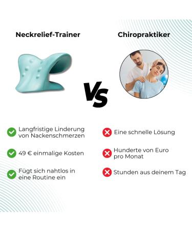Snoozly Neck Relief Coach | Premium Chiropractic Neck Support Pillow for Cervical Spine Comfort & Travel - Buy Online on GoSupps.com