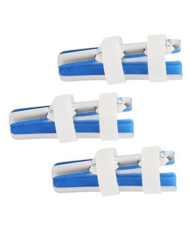 FRCOLOR 3pcs Aluminum Finger Splint Set - Thumb Brace for Broken Finger Support & Dislocation - Assorted Colors - Buy Online on GoSupps.com