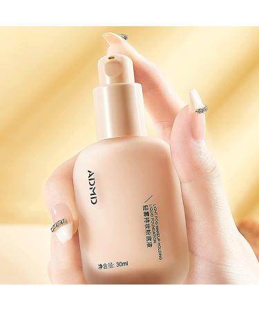 Hydrating Waterproof and Light Long Lasting Foundation ADMD Light Fog Makeup Holding Liquid Foundation - Moisturizing and Concealing Brightening and Oil Control (White+Natural Color) - Buy Online on GoSupps.com