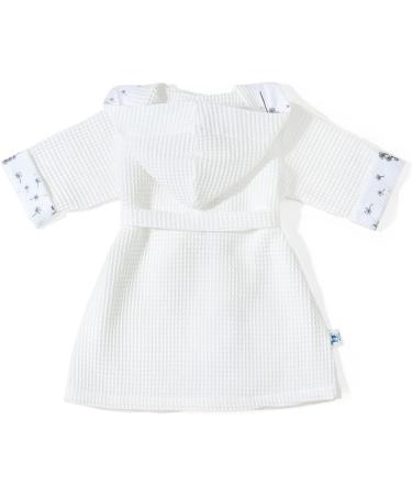 Buy Pepi Unisex Baby Bathrobe - 100% Cotton Children's Hooded Robe for Boys & Girls | Made in Poland - Buy Online on GoSupps.com