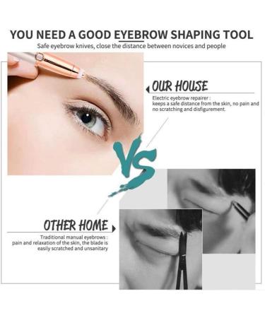 Portable Electric Facial Hair Removal Trimmer for Women - USB Rechargeable Precision Eyebrow, Nose, Lip, and Body Groomer - Painless and Portable - Buy Online on GoSupps.com